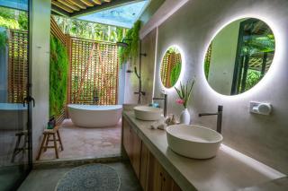 Caribbean Courtyard Lujosa Villa 6 to 10 pp - Punta Uva - 7