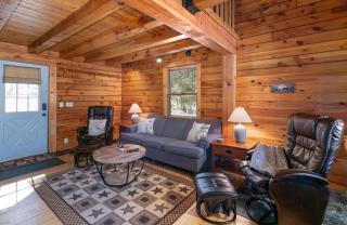 Lakefront Wprivate Beach - Luxury Log House! - Sanbornton - 2