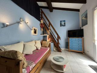 Appartement avec Mezzanine, Climatisation et Parking, proche Plage, pour 4 personnes à Gruissan - FR-1-229-897 - Gruissan - 7