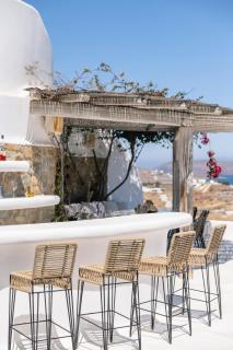 Luxury villa with stunning views above Kalo Livadi - Mykonos-stad - 1