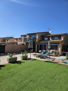 Maison tout confort 4 ch 8p domaine privé avec piscines, et plage à 10 min à pied - 9