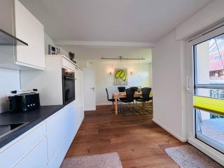 seeglueck RHEINPARADIES - Geräumige Ferienwohnung mit Wasserblick Balkon Parkplatz und Zentrumsnähe am Rheinufer in Konstanz - Konstanz - 8