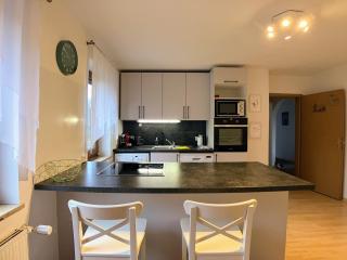 4 Zimmer Wohnung, 6 Bed, Küche, Washing, Wlan, Garden, free Parking - Tacherting - 9