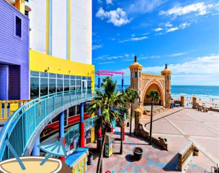 Vacation in Comfort and luxury - Updated 1BR King Bed Master Jacuzzi Suite - Wyndham Ocean Walk - Daytona Beach - 4