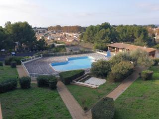 studio59, climatisé, parking, piscine, vue, wifi gratuit - 5