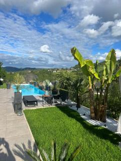 Palmen Oase Saarburg, Exklusives Retreat mit Pool, Palmen und traumhafter Aussicht - Saarburg - 8