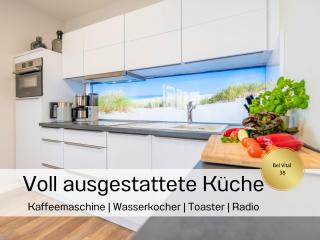 Ostsee-Traumferienwohnungen Bel Vital mit Meerblick, Balkon und Sauna - 1