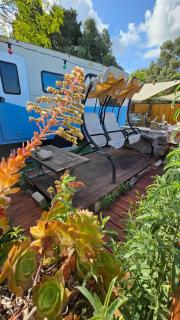Cozy Seaview Glamping Caravan - HaBonim - 2