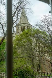 Window to the Fishermans Bastion w AC by NW - Budapest - 3