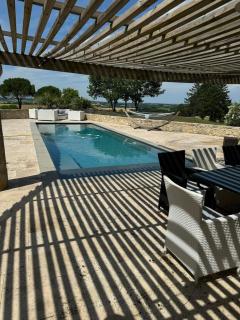 Gers Pool and Panorama - La Romieu - 0