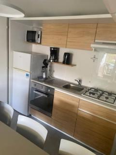 155- Joli Mobilhome 4 Pers 2 chambres Clim Tv Wifi Camping 5 étoiles - Houlgate - 8