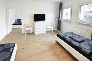 VAZ Apartments Walsum, Küche, Terrasse, TV, WLAN, Parkplatz, Autobahnähe - Duisburg - 9
