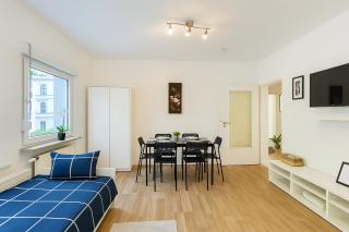 VAZ Apartments Walsum, Küche, Terrasse, TV, WLAN, Parkplatz, Autobahnähe - Duisburgo - 8