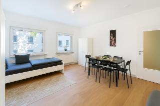VAZ Apartments Walsum, Küche, Terrasse, TV, WLAN, Parkplatz, Autobahnähe - Duisburgo - 7