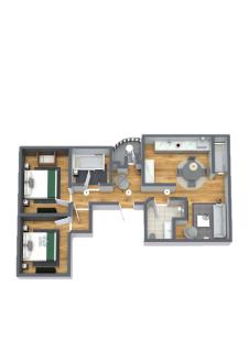 Centrally Located 3 Bedroom Apartment - Copenhague - 2
