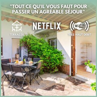 Le Pré Vert - Terrasse - Calme - Netflix - Le Mans - 9