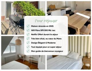 Le Pré Vert - Terrasse - Calme - Netflix - Le Mans - 2