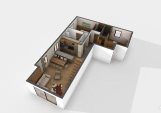 LA TANIÈRE DES OURSONS - Appartement duplex NEUF 9-10 pers vue pistes avec garages - Montgenèvre - 3