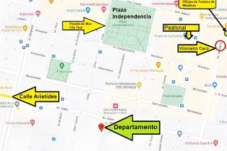 Centrico-Terraza c/Parrilla -AA y lavarropas - Mendoza - 8