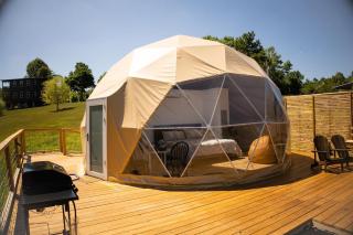 Fox Wood Dome - Indoor Jacuzzi & Mountain Views - Eureka Springs - 6