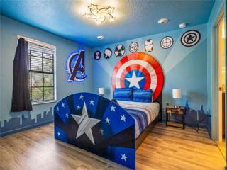 The Marvel Mansion 6BR Resort Pool Home By Disney - 0