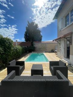 Maison avec Piscine Chauffée, 6 pers - Royan - 0