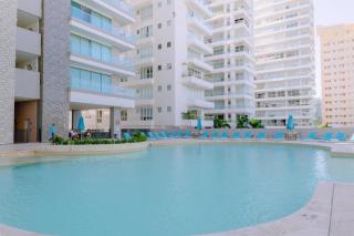16th floor beach apartment with hotel amenities - Santa Marta - 0