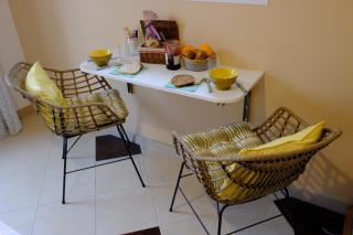 Chambre indépendante avec vue sur mer et marais du littoral, Salle de bain et WC privatifs , kitchenette et terrasse partagées - 7