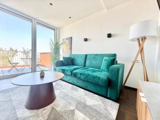 Penthouse Wien mit Parkplatz und Balkon - Vienna - 5