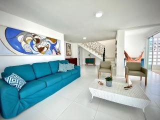 Casa Grega Aju em Condomínio Frente Mar com Piscina - Aracaju - 3