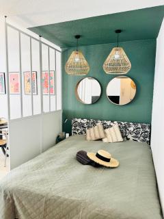 Studio T1- 2 min des Plages - Golf-Juan - Clim&Wifi - Vallauris - 8