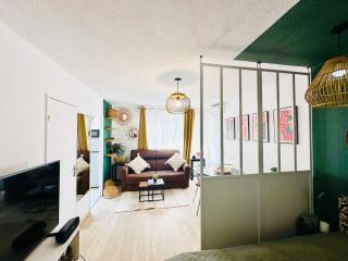 Studio T1- 2 min des Plages - Golf-Juan - Clim&Wifi - Vallauris - 7