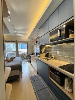 Smart Studio 307 - Completo e Prox Metro Faria Lima - San Paolo - 9