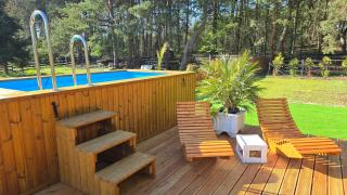 VIP VILLAGE Las Woda Rower - Podgrzewany Basen, Balia, Sauna - Miedzierza - 1