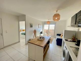 ''Loulou'' T1 moderne et lumineux, centre ville, wifi, parking - Sète - 9