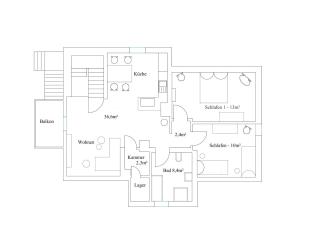 Haus Mariechen 5-Sterne-DTV-Ferienwohnung in der Nähe zum Silbersee mit Balkon & Sauna - 1