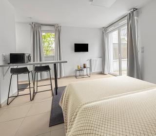 Studio moderne avec terrasse privée et parking - Poissy - 3