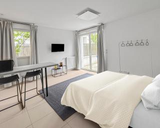 Studio moderne avec terrasse privée et parking - Poissy - 5