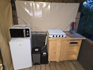 Clos des Monts Tente Lodge Safari R - Saint-Martin-des-Besaces - 6