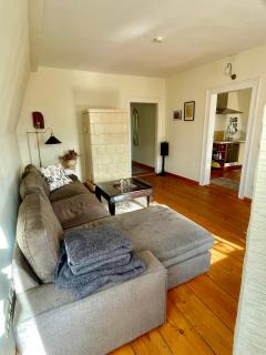 Stadtvilla Oscar 2 OG - Stilvoll sanierte Altbauwohnung in denkmalgeschützter Stadtvilla nahe Elbradweg - Niederdorla - 5