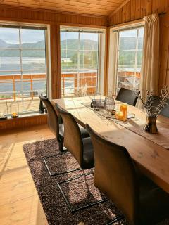 Seaside Cabin With Fjord Views In Skjerstad - - 0
