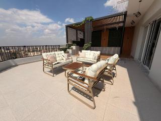 Luxury Flat W Private Terrace minutes to Airport - Caïro - 0