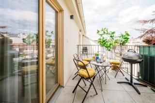 Prague Days - 2BDR Attic Maisonette with Grill on Terrace and AC - Prag - 9