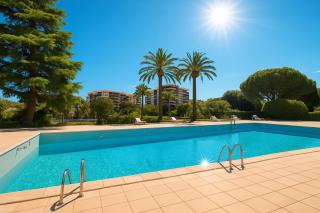 Cannes Marina, Studio Vue Port avec Piscine et Parking Privé - Mandelieu La Napoule - 0
