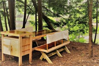 Private Riverfront Safari tent for a Glamping Experience in the Monadnock Region, New Hampshire - Bennington - 9