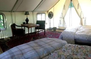 Cozy Tented Cabin Rental near the Hudson River in Upstate New York - North River - 9