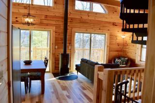 Luxury Log Cabin with Mountain and Forest Views near Asheville, North Carolina - Fletcher - 5
