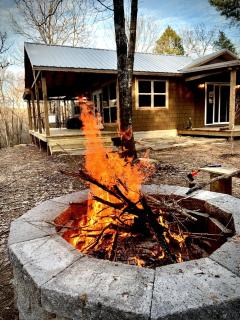 Amazing Cabin Rental near Ouachita National Forest for Weekend Getaways in Oklahoma - Hodgen - 9