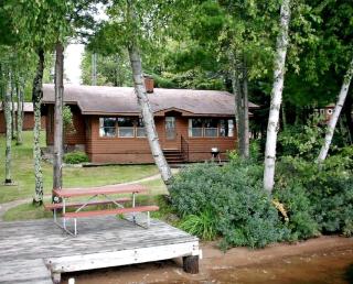Stunning Waterfront Cabin Rental with Private Beach on Cranberry Lake, Wisconsin - Eagle River - 0