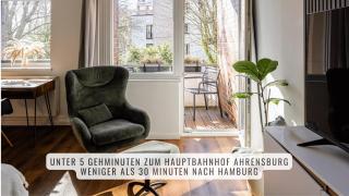 have-a-nice-Stay - nahe Bahnhof - 20 Minuten nach Hamburg - trotzdem ruhig gelegen - 6 Minuten zu Fuß ins Zentrum Ahrensburg - modern eingerichtet - Ahrensburg - 0